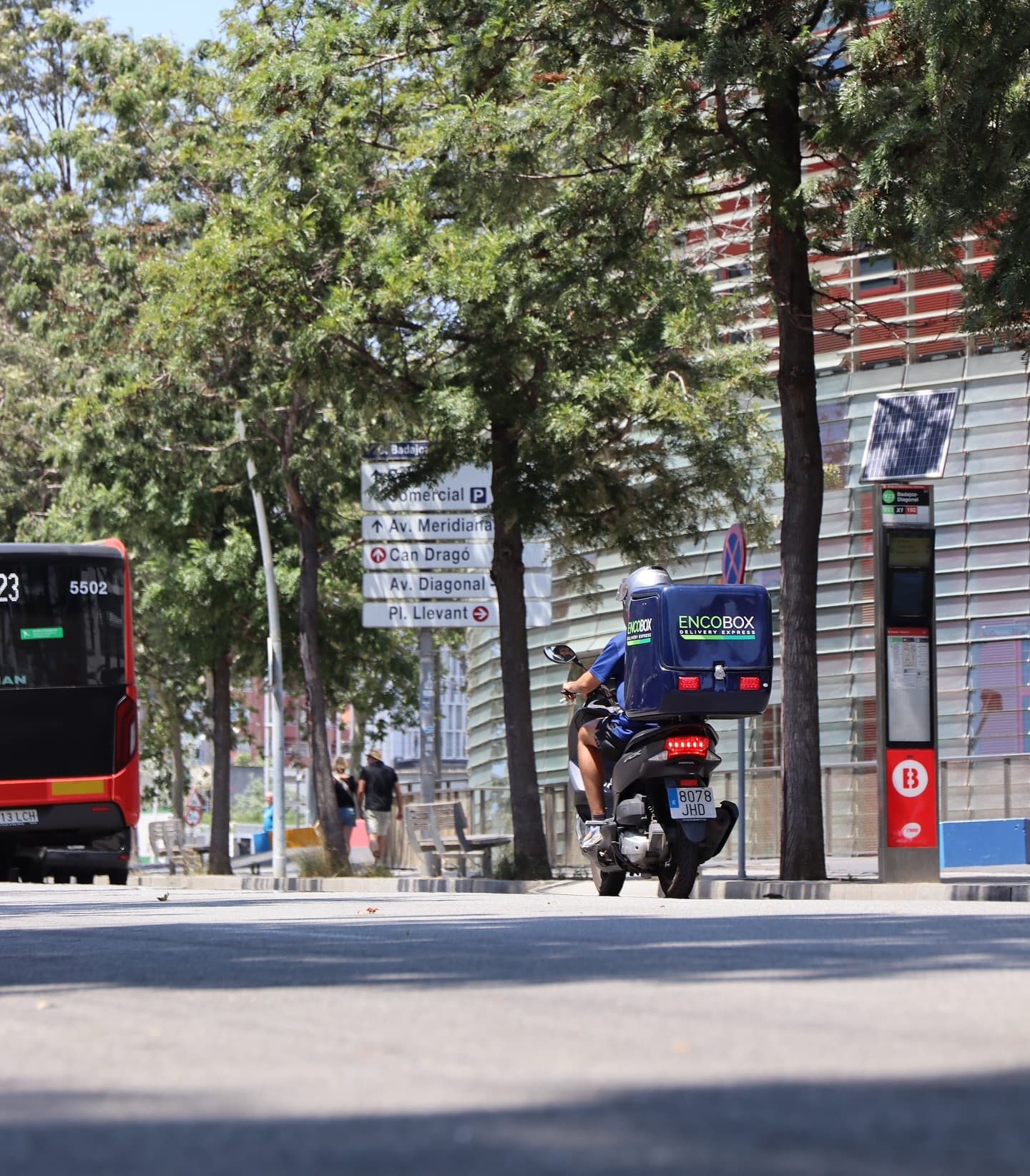 Reparto calles Encobox